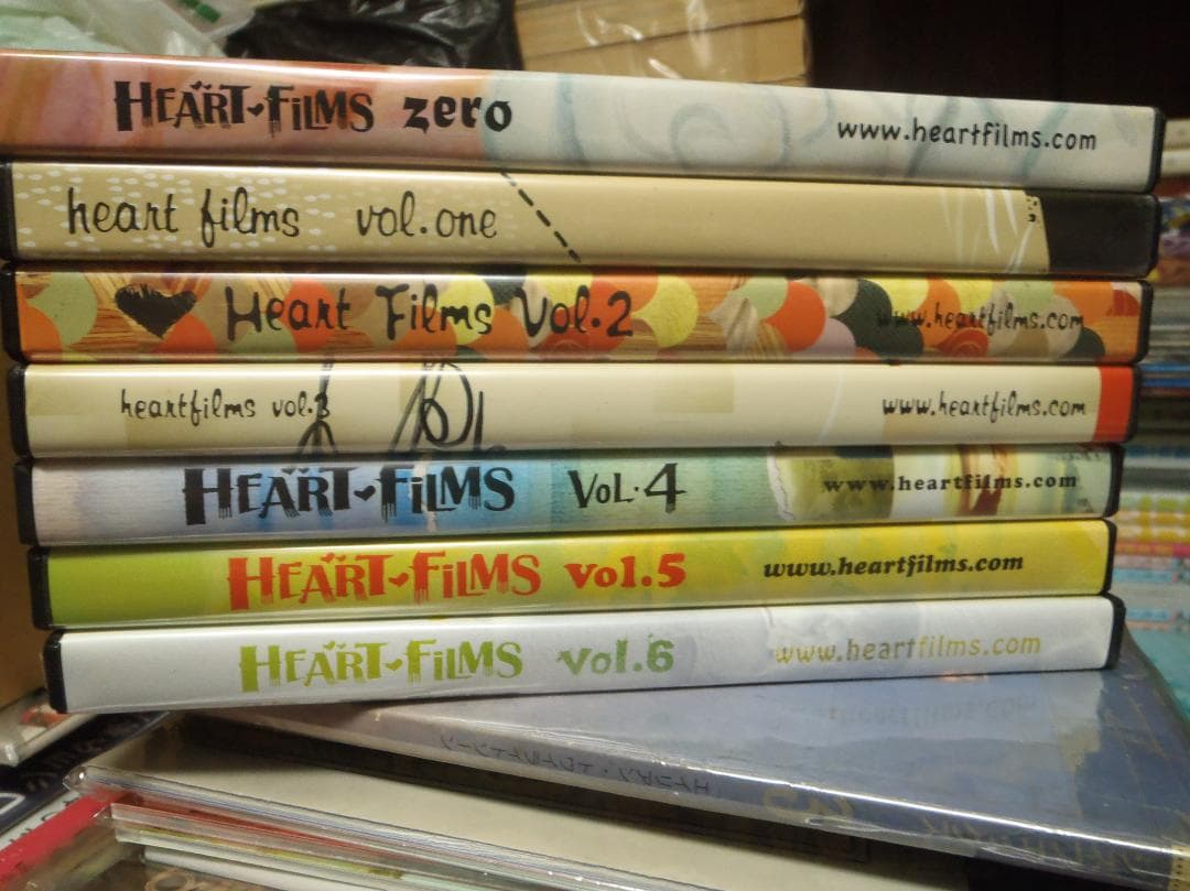 ❤️３万円分❤️heart films❤️０～６巻★スノーボード★DVD★７枚
