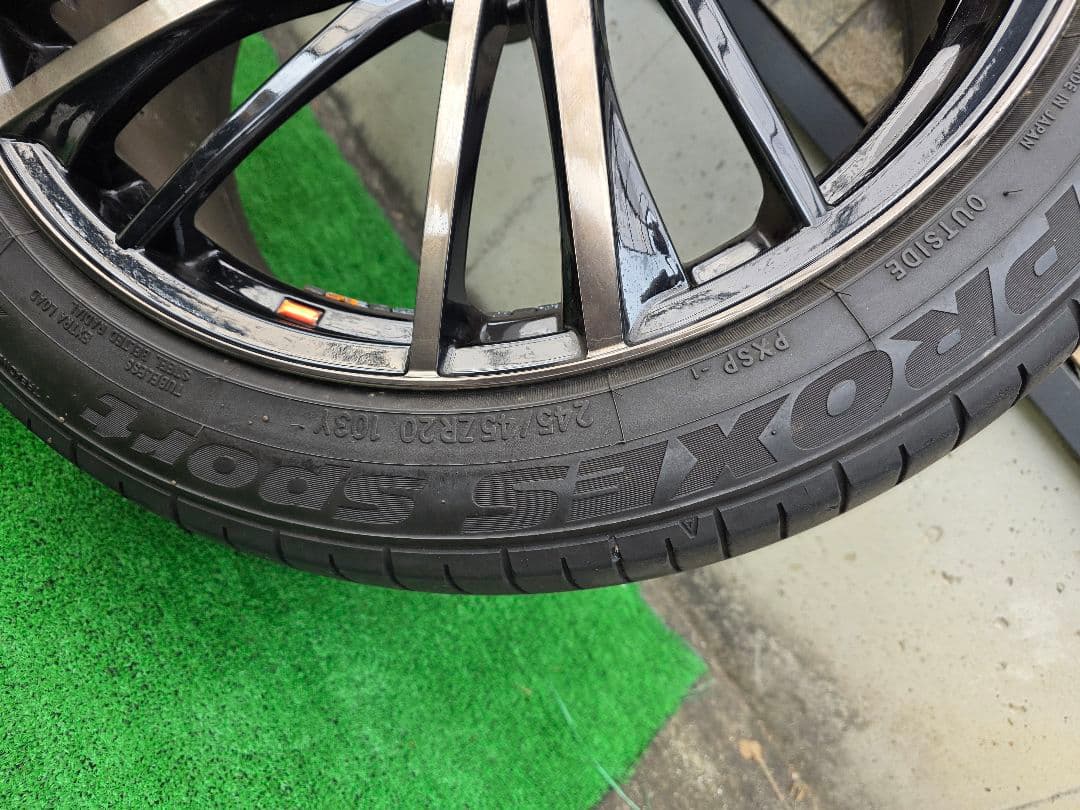 20インチ 　レアマイスタープレミックス　ドルチェ　ブロンズクリア　ホイール