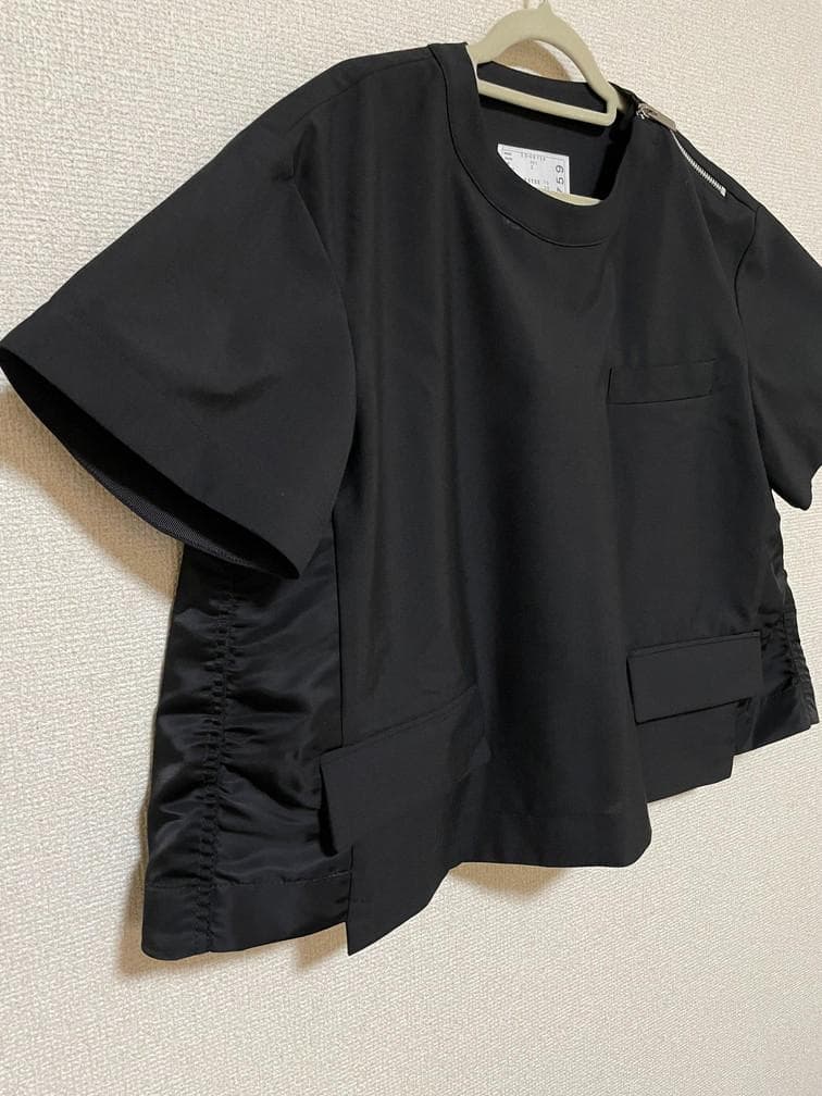 ★23SS★　sacai サカイ　MA1 ドッキング　カットソー　Ｔシャツ