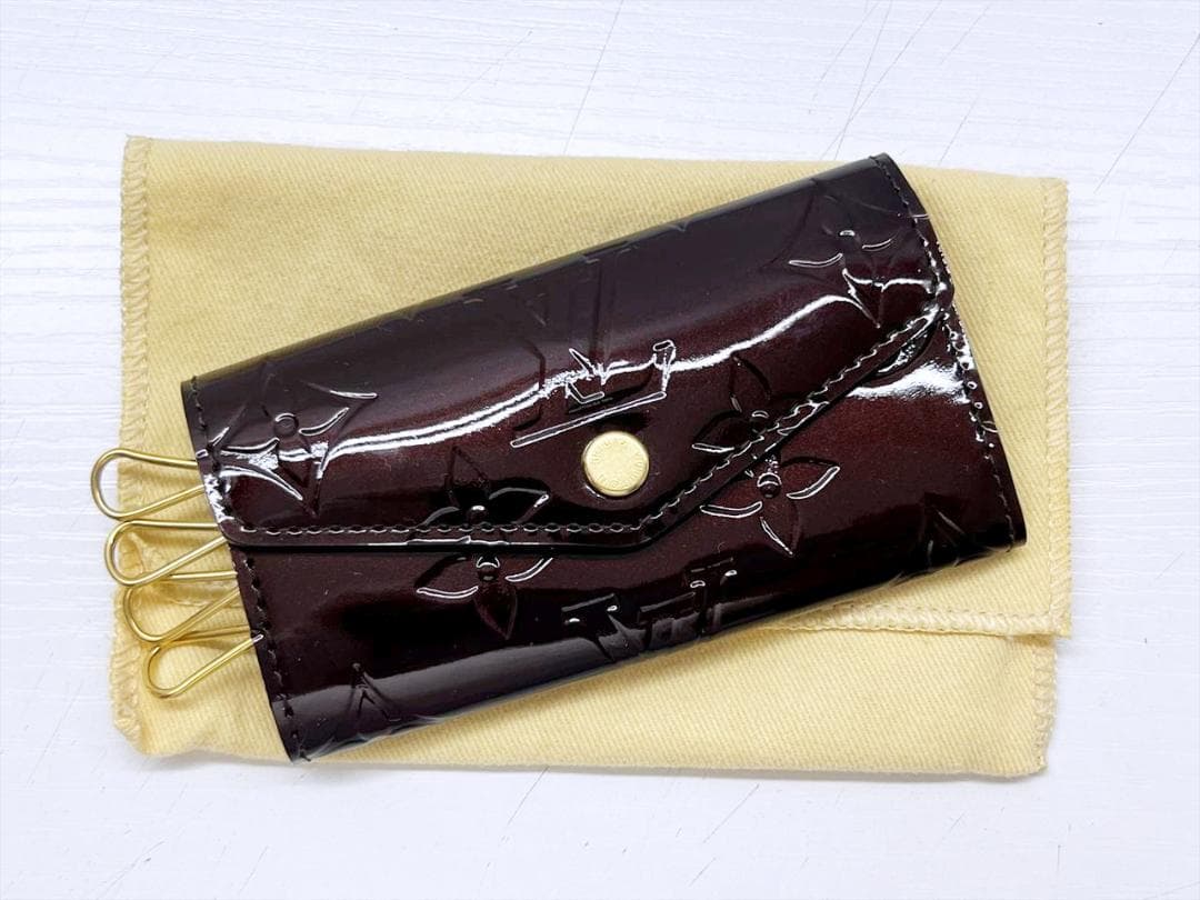 美品　ルイヴィトン　ヴェルニ　ミュルティクレ4　キーケース　M90909