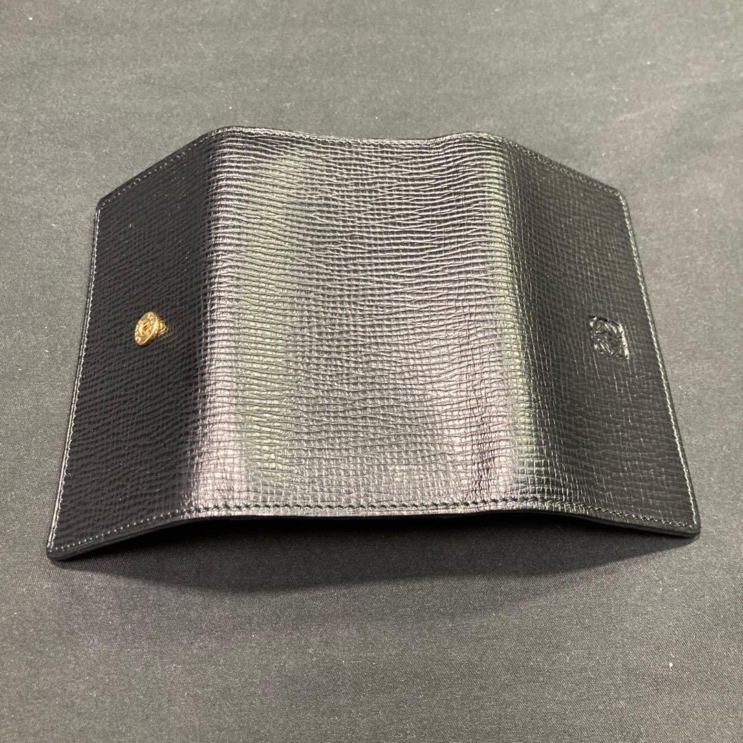 【美品】ロエベ LOEWE キーケース 6連 ブラック