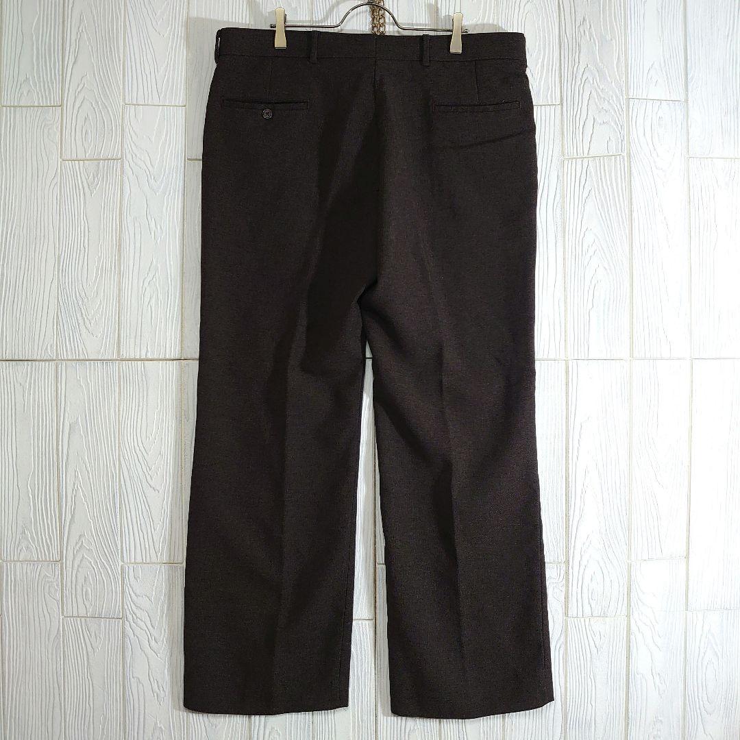 リーバイス アクションスラックス W36 チャコール セミフレア ヴィンテージ