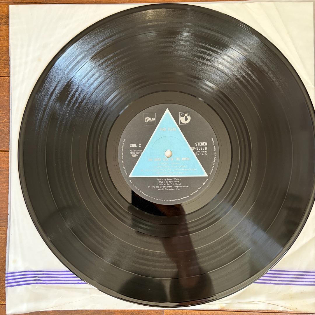ピンク・フロイド 狂気 EOP-80778 レコード 初版帯付オリジナル盤