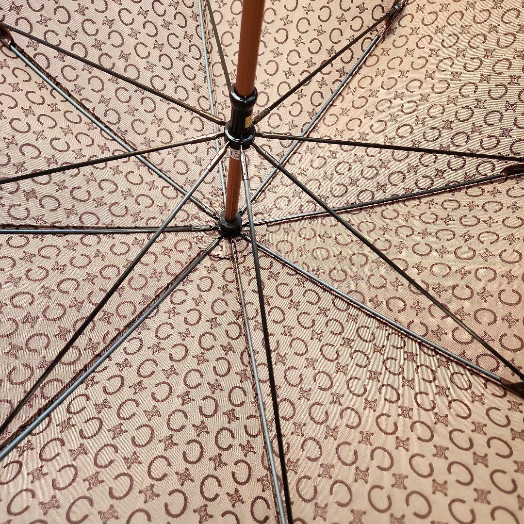 セリーヌ長傘 茶色