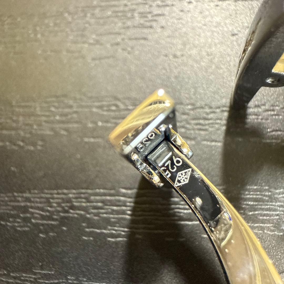 Cartier カルティエ　2CスターリングシルバーAg925カフス　未使用