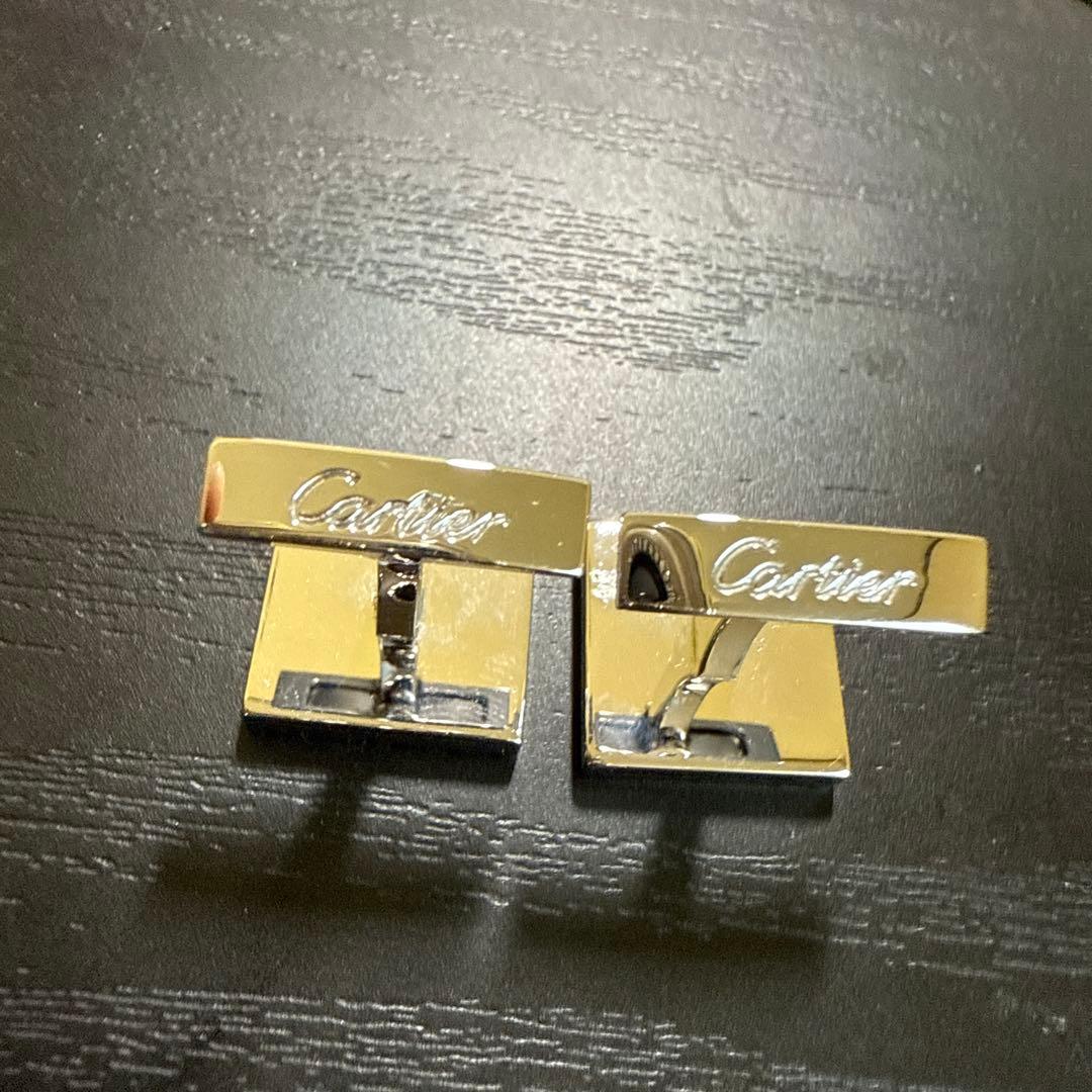 Cartier カルティエ　2CスターリングシルバーAg925カフス　未使用