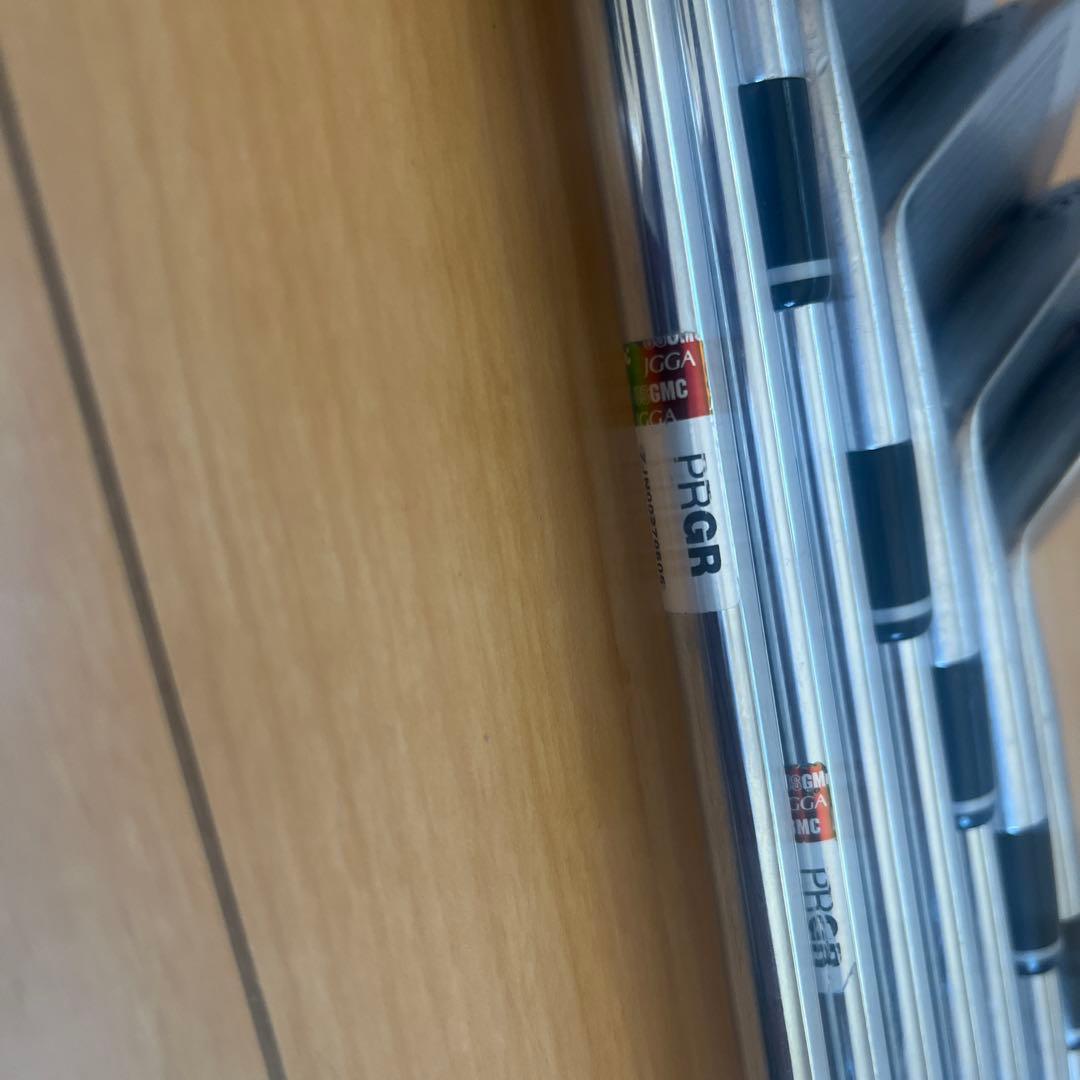 PRGR　アイアンセット スチールシャフト 4-PW