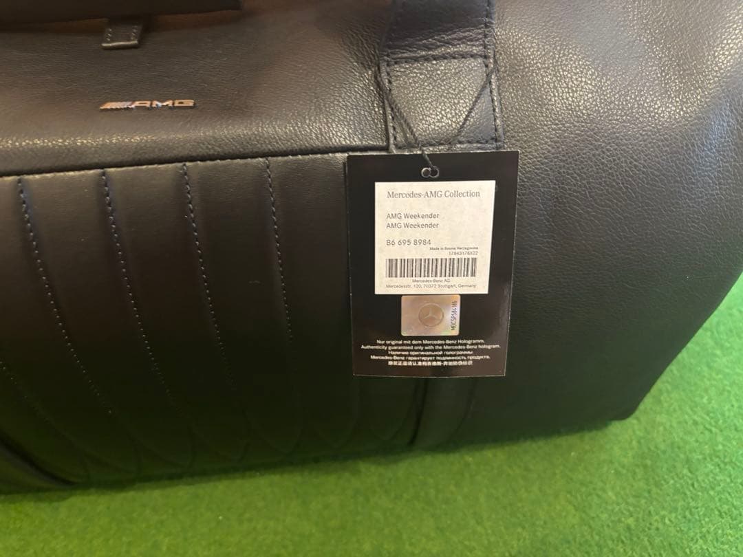 純正 Mercedes-AMG レザーボストンバック