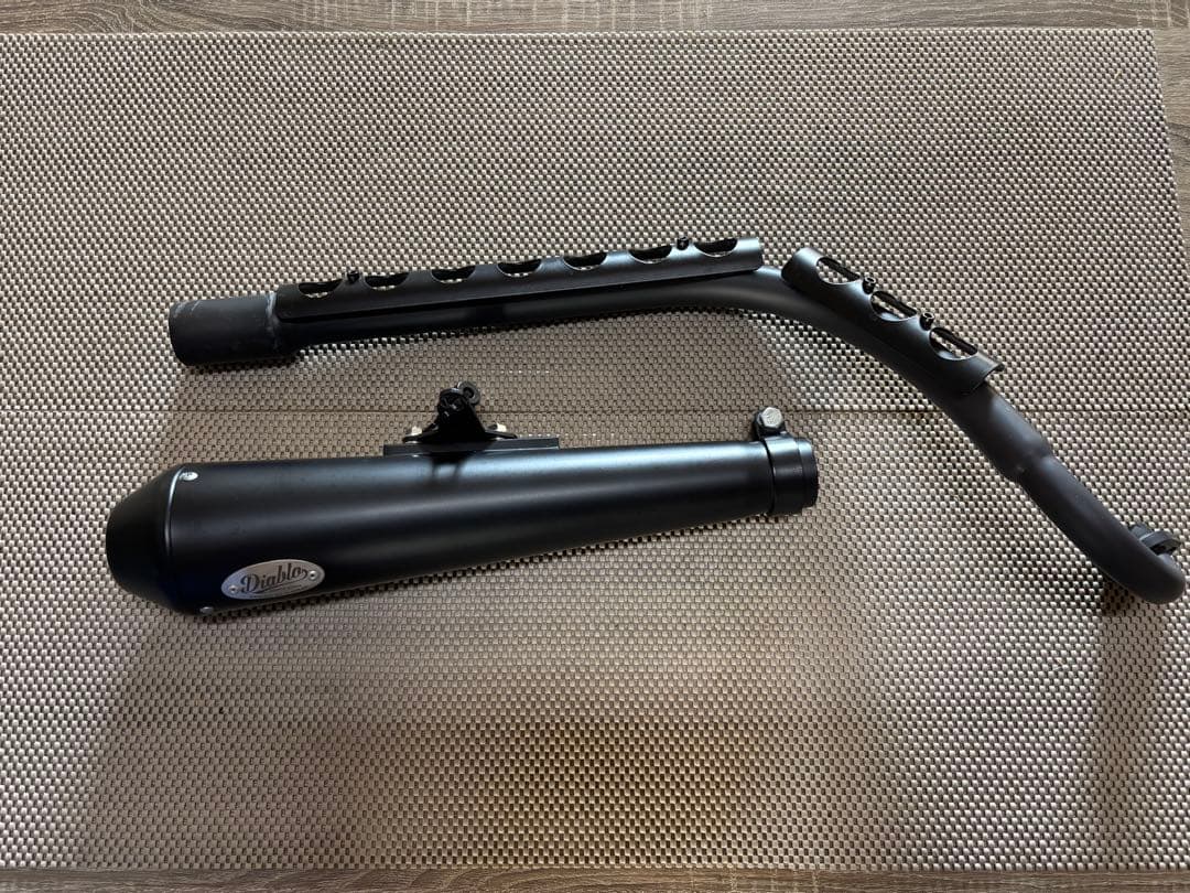 美品 Diablo 砲弾 マフラー K-SPEED ハンターカブ