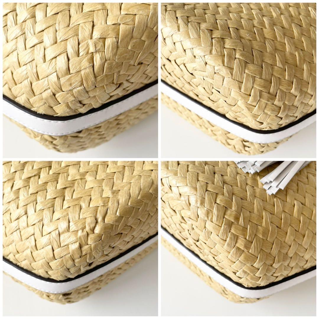 【新品】MICHAEL KORS かごバッグ トートバッグ フリンジ