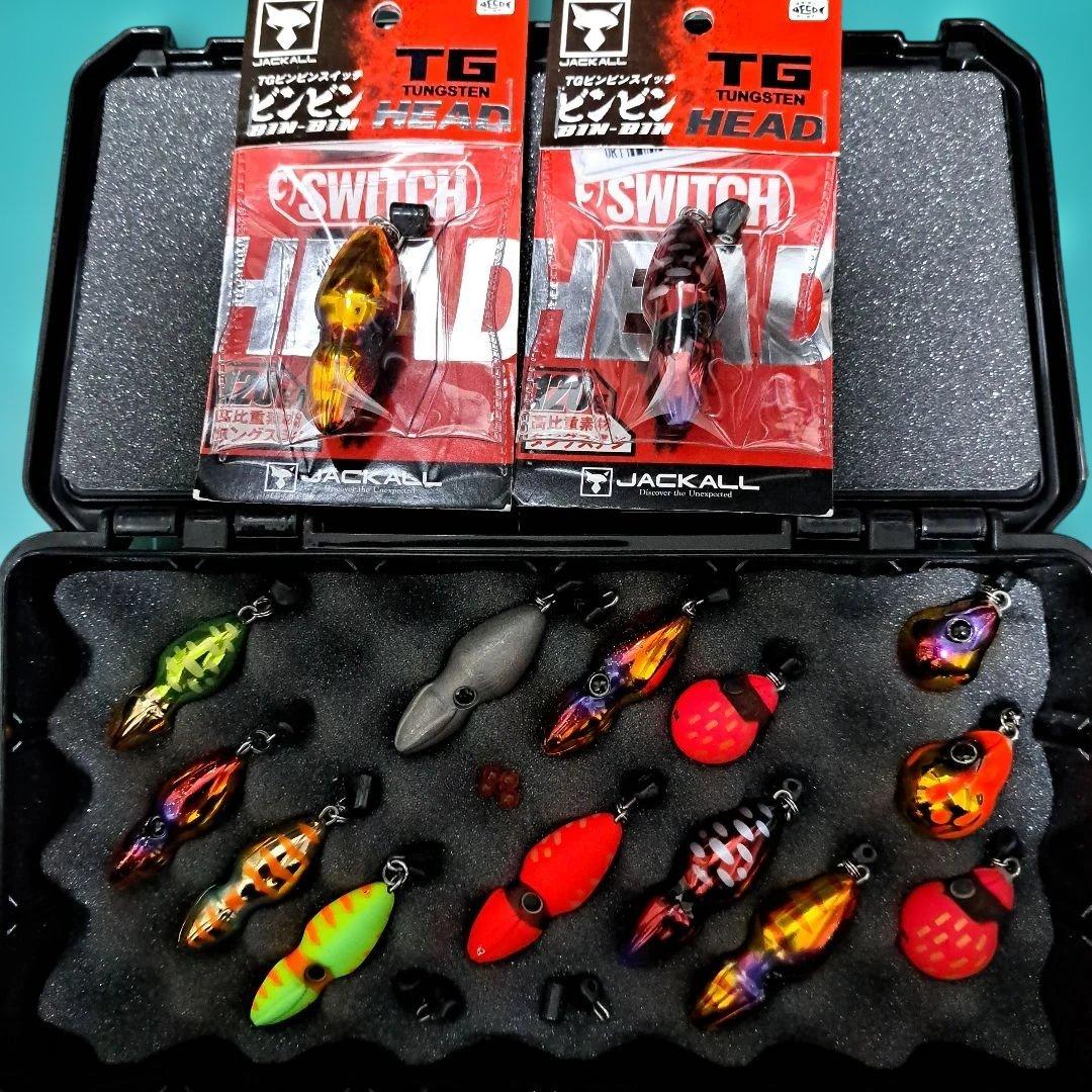 【新品未使用多数】ジャッカル ビンビンスイッチ TG キャンディ