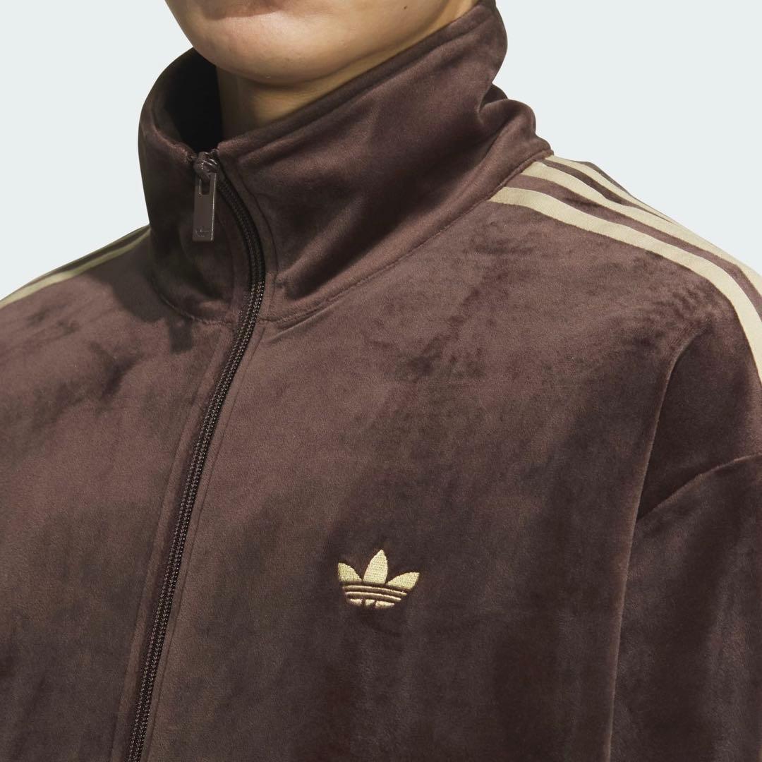 アディダス　ファイヤーバード トラックトップ ベロア　ジャケット　ジャージ　M