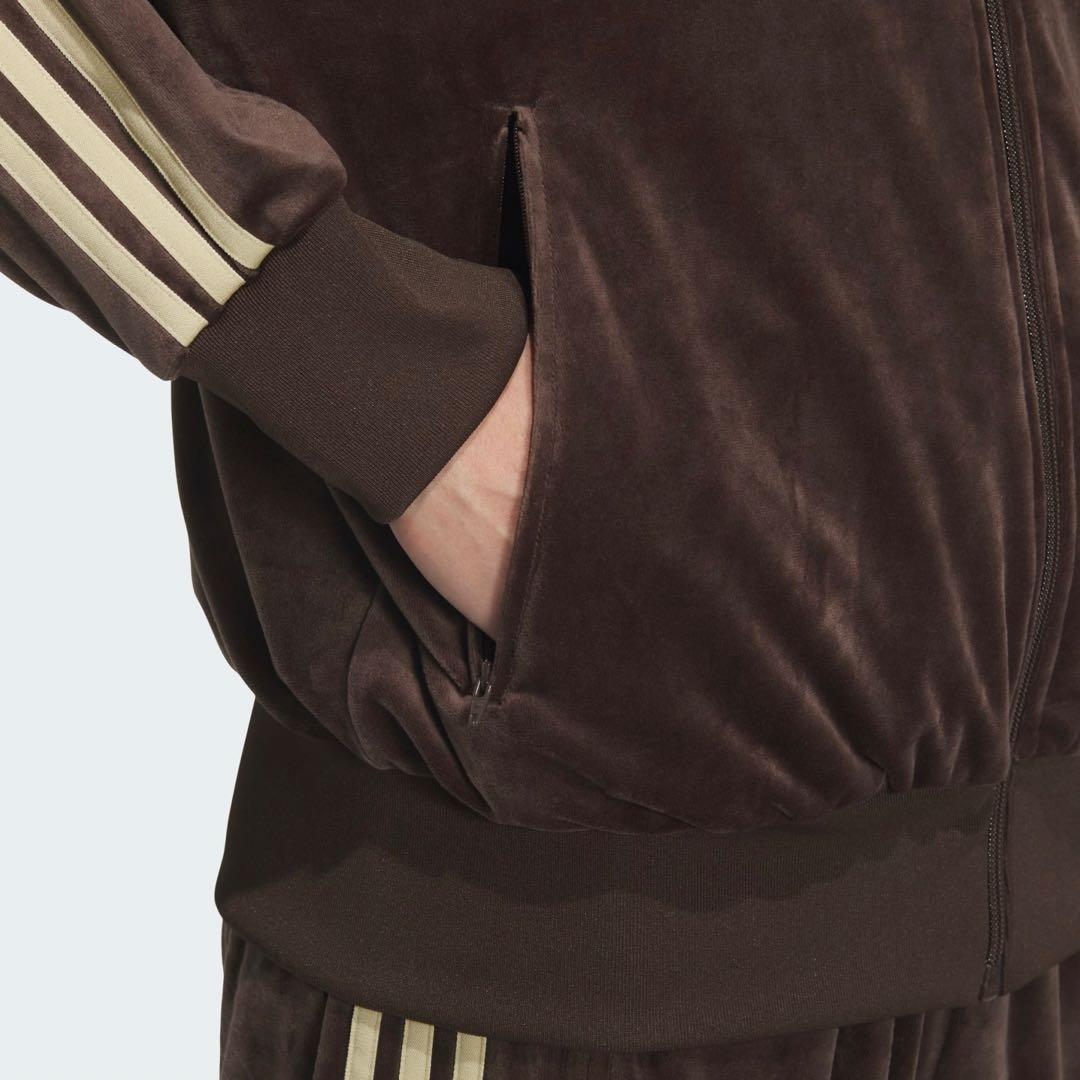 アディダス　ファイヤーバード トラックトップ ベロア　ジャケット　ジャージ　M