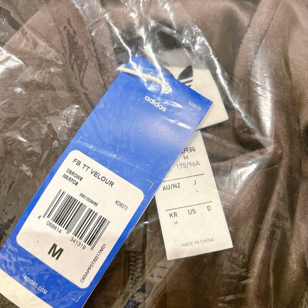 アディダス　ファイヤーバード トラックトップ ベロア　ジャケット　ジャージ　M