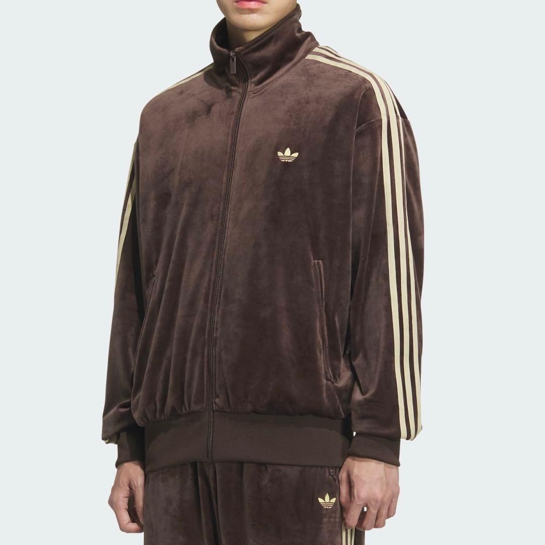 アディダス　ファイヤーバード トラックトップ ベロア　ジャケット　ジャージ　M