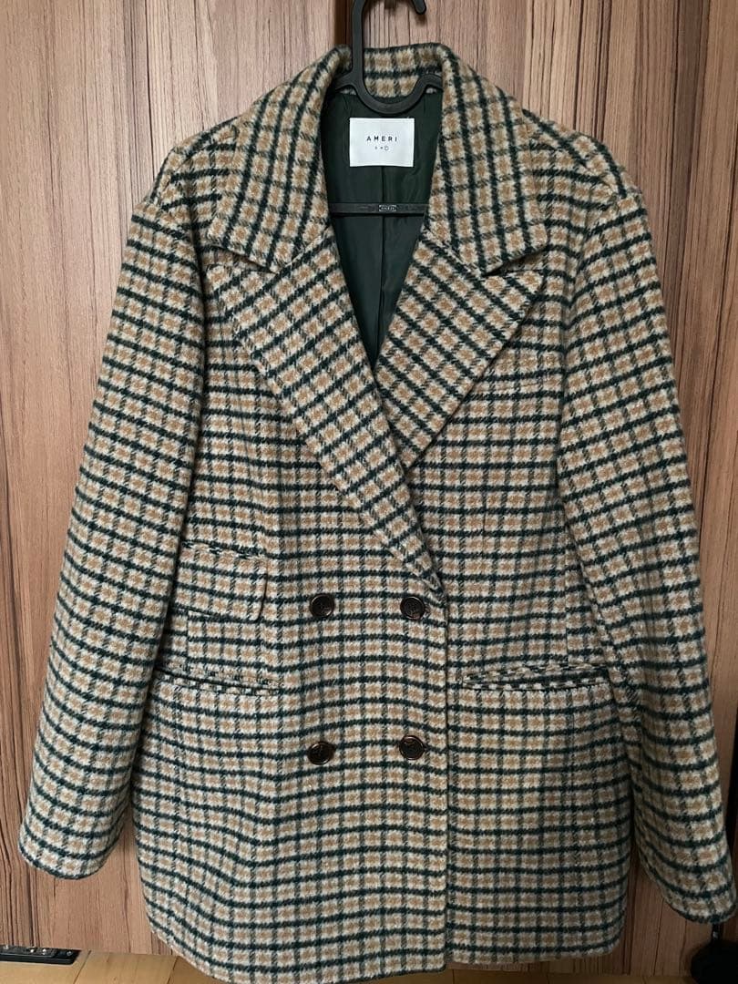 I様☆アメリヴィンテージ⭐︎CHECK WOOL JACKET