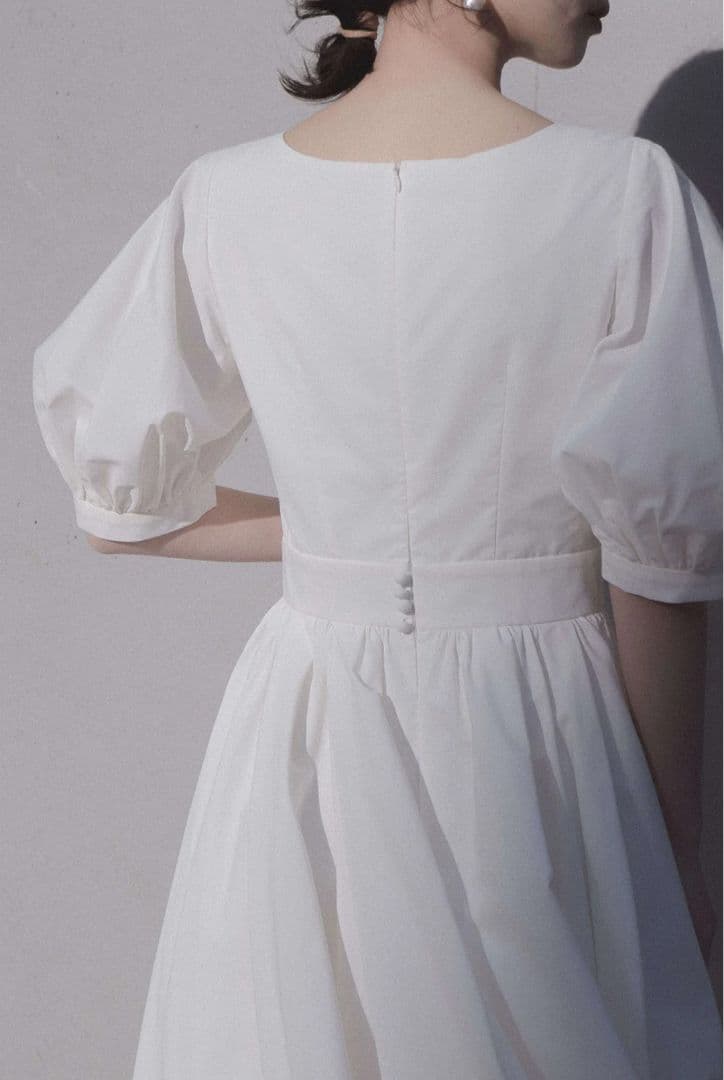 kaene タフタカシュクールドレス　36