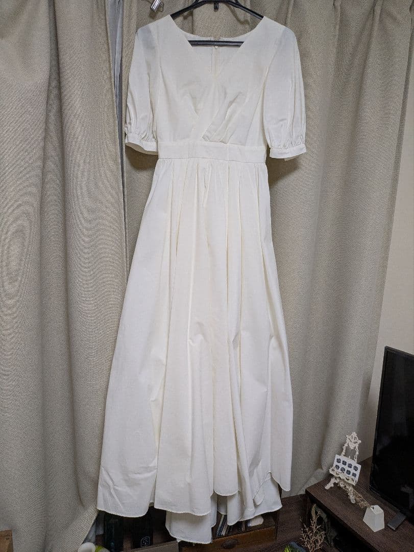 kaene タフタカシュクールドレス　36