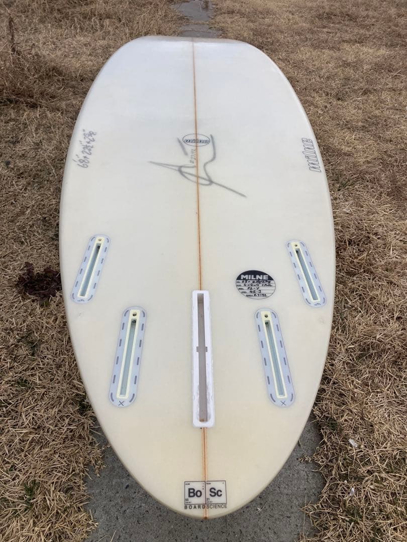Milne F-2ミッドレングスファンボード 6'8\"