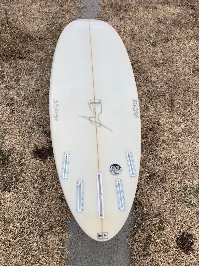 Milne F-2ミッドレングスファンボード 6'8\"