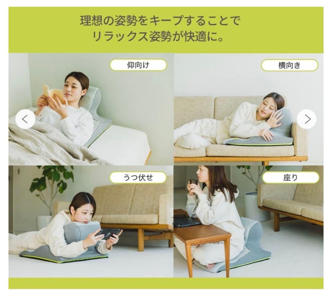 【西川】Keeps リラックス時の姿勢を支えるくつろぎのまくら ピロークッション