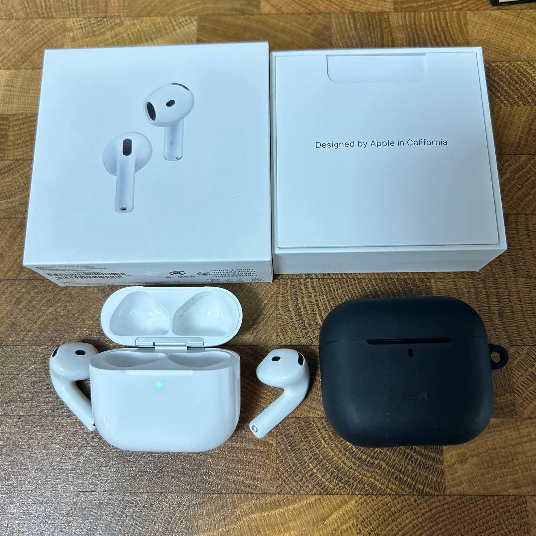 AirPods4 ホワイト MXP93J/A アクティブノイズキャンセリング搭載