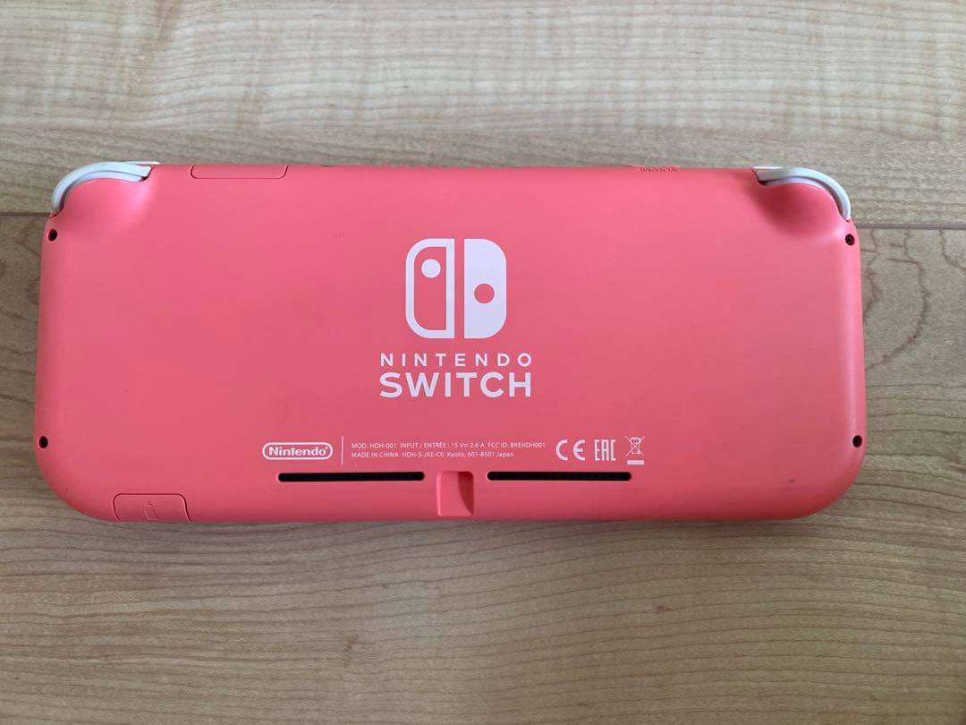 Nintendo Switch Lite ピンク スイッチライト箱付きケース付き