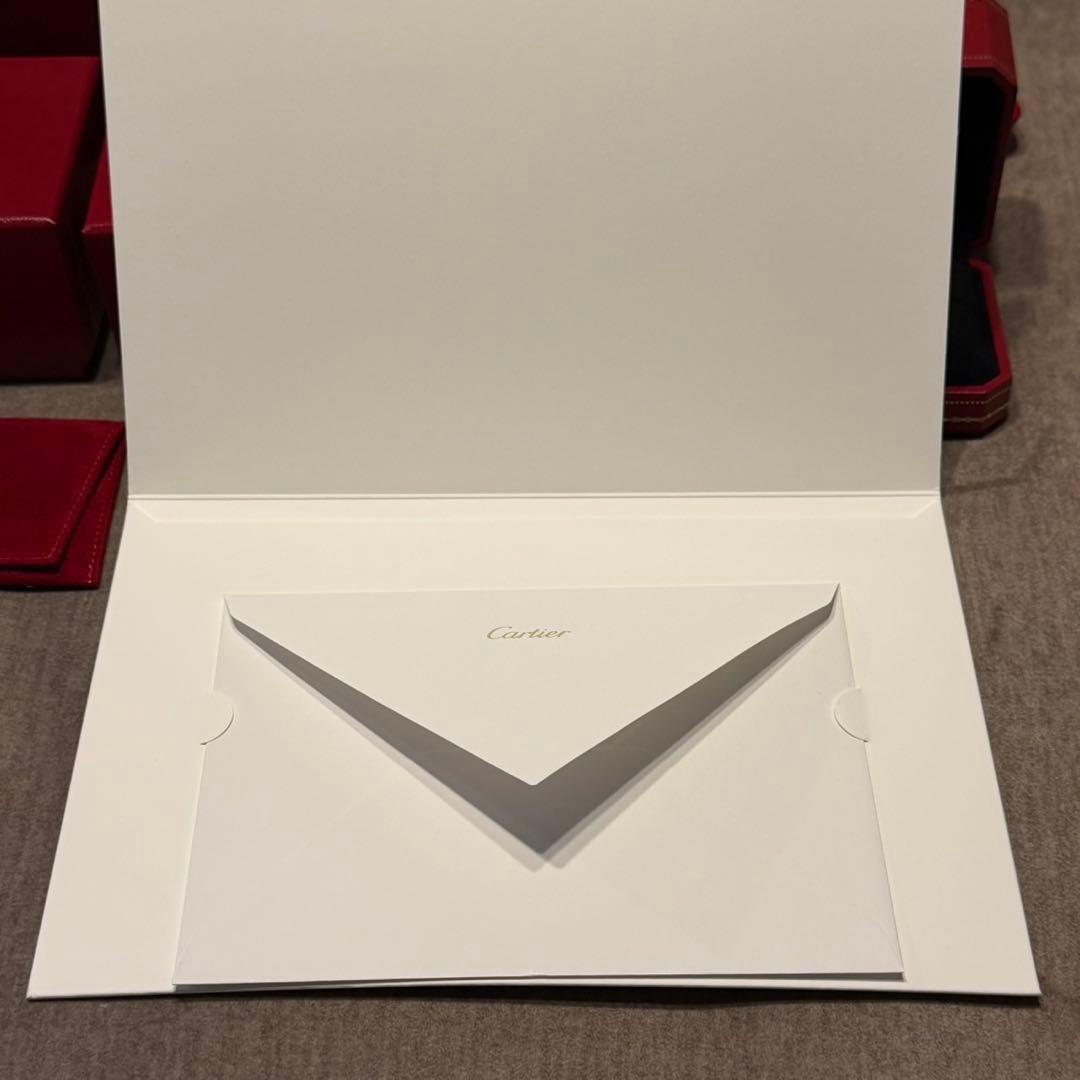 カルティエ　指輪　空箱
