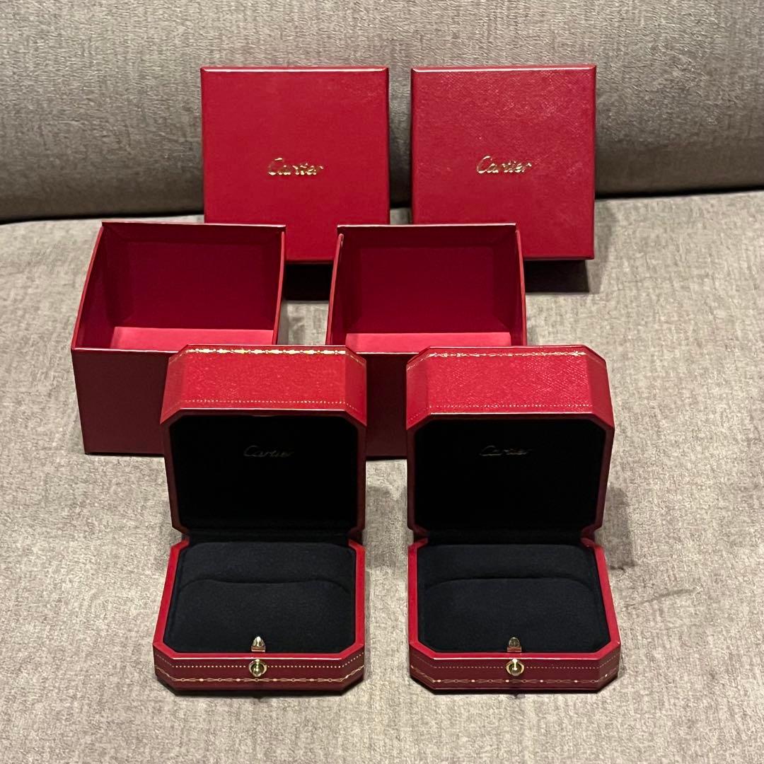 カルティエ　指輪　空箱
