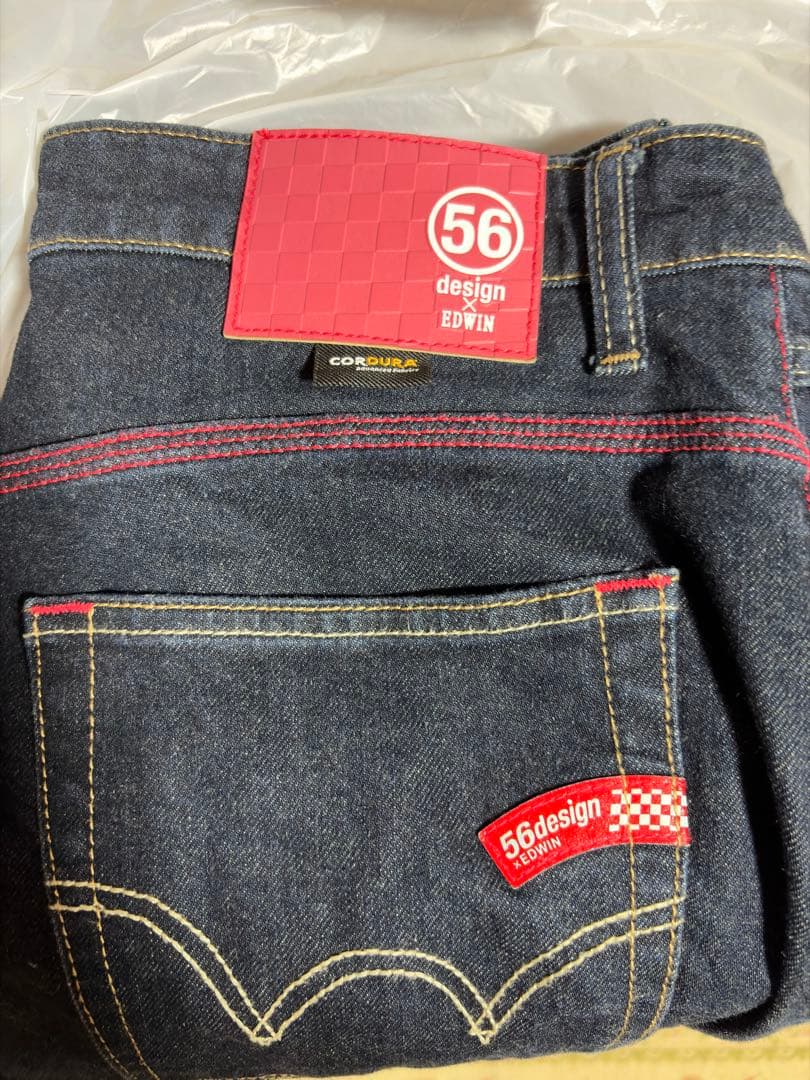 56design× EDWIN 056R11 デニムパンツ ライディングジーンズ