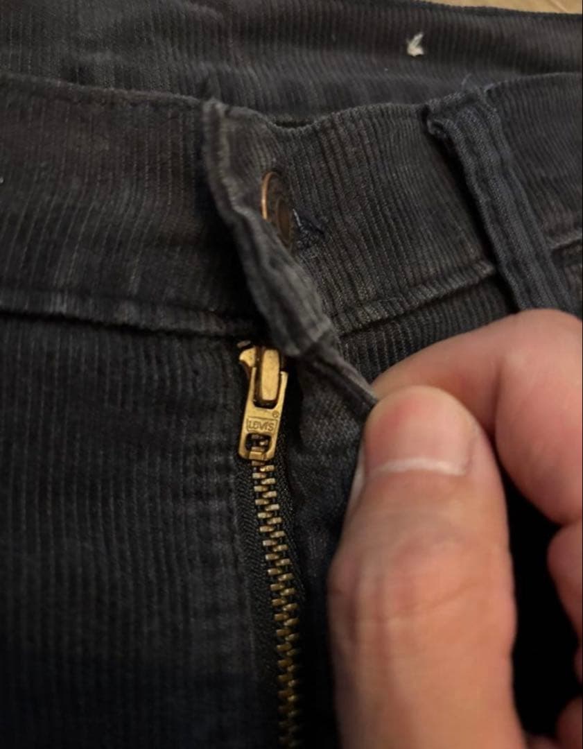 80s levi’s リーバイス　519 1558 コーデュロイ ブラック