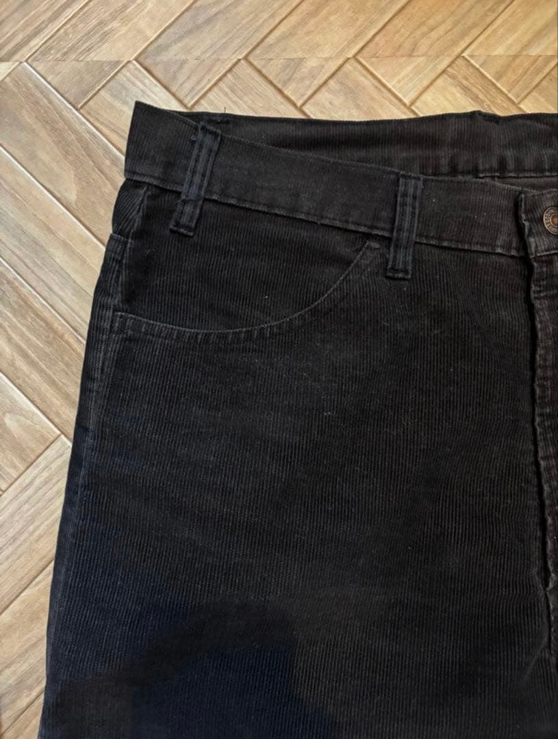 80s levi’s リーバイス　519 1558 コーデュロイ ブラック