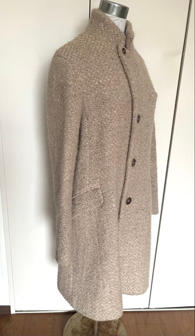 ババグーリ　ウール平織　コート　ロング