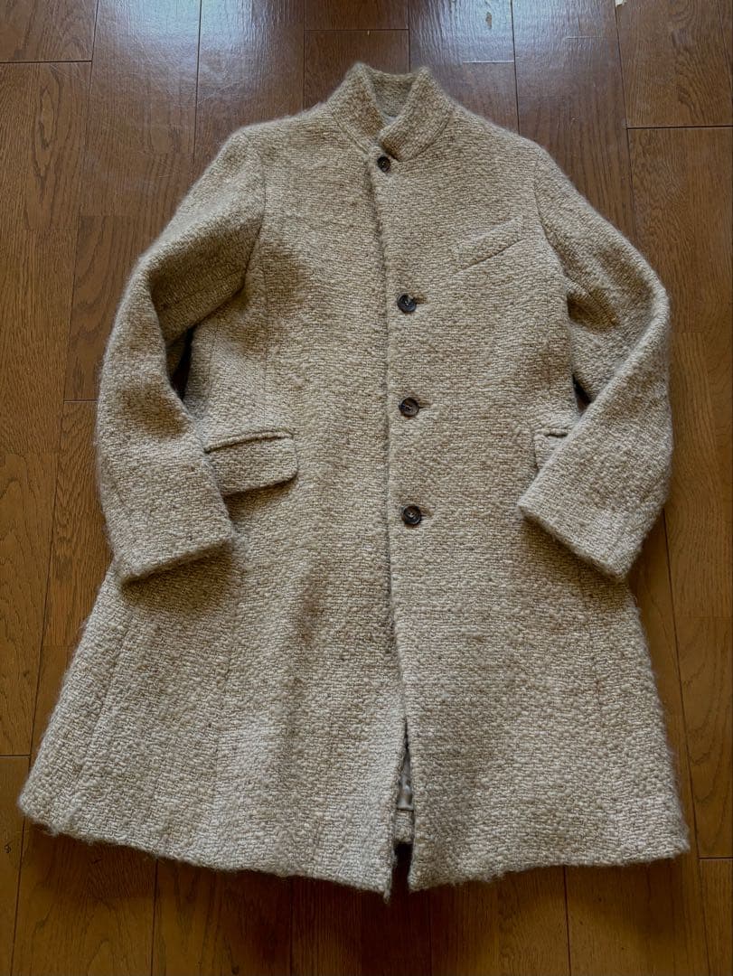 ババグーリ　ウール平織　コート　ロング