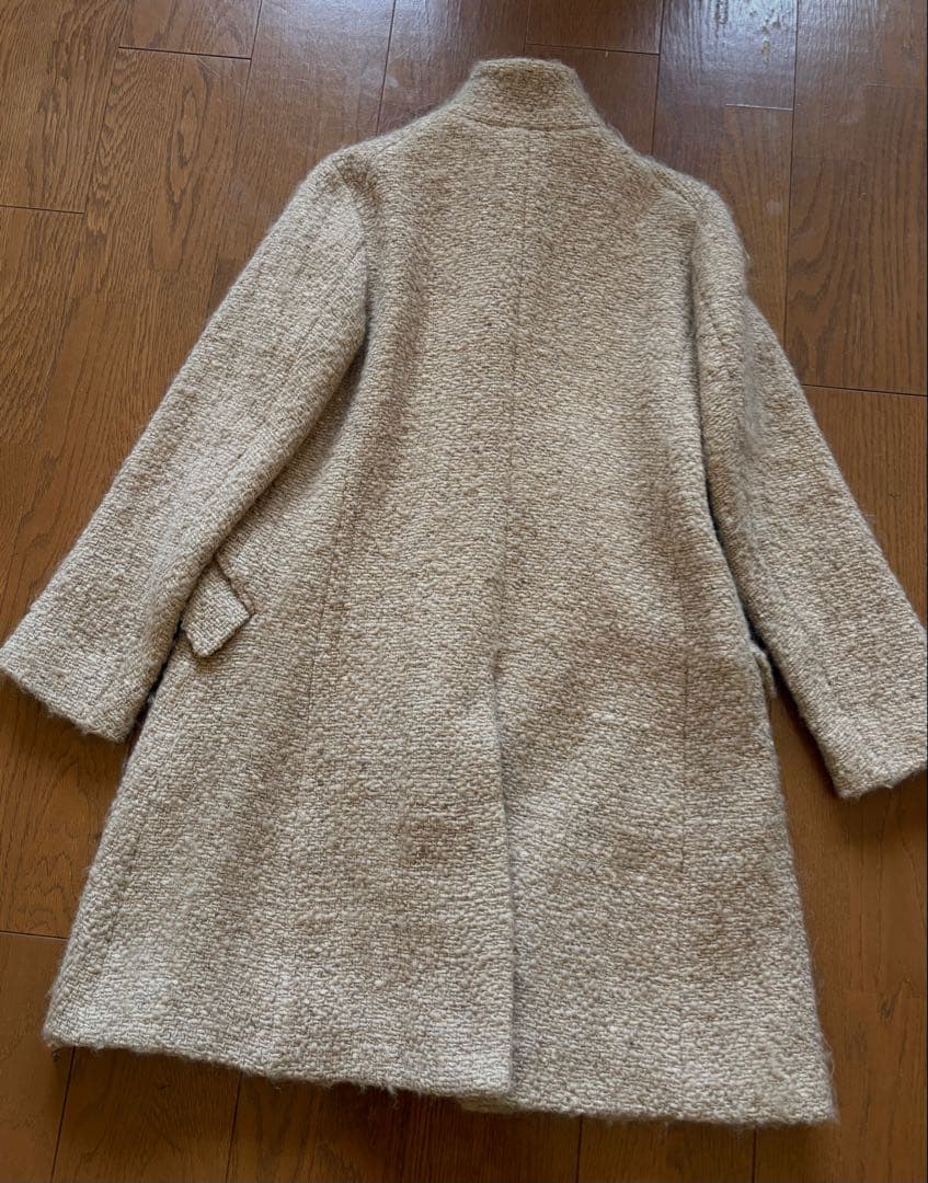 ババグーリ　ウール平織　コート　ロング