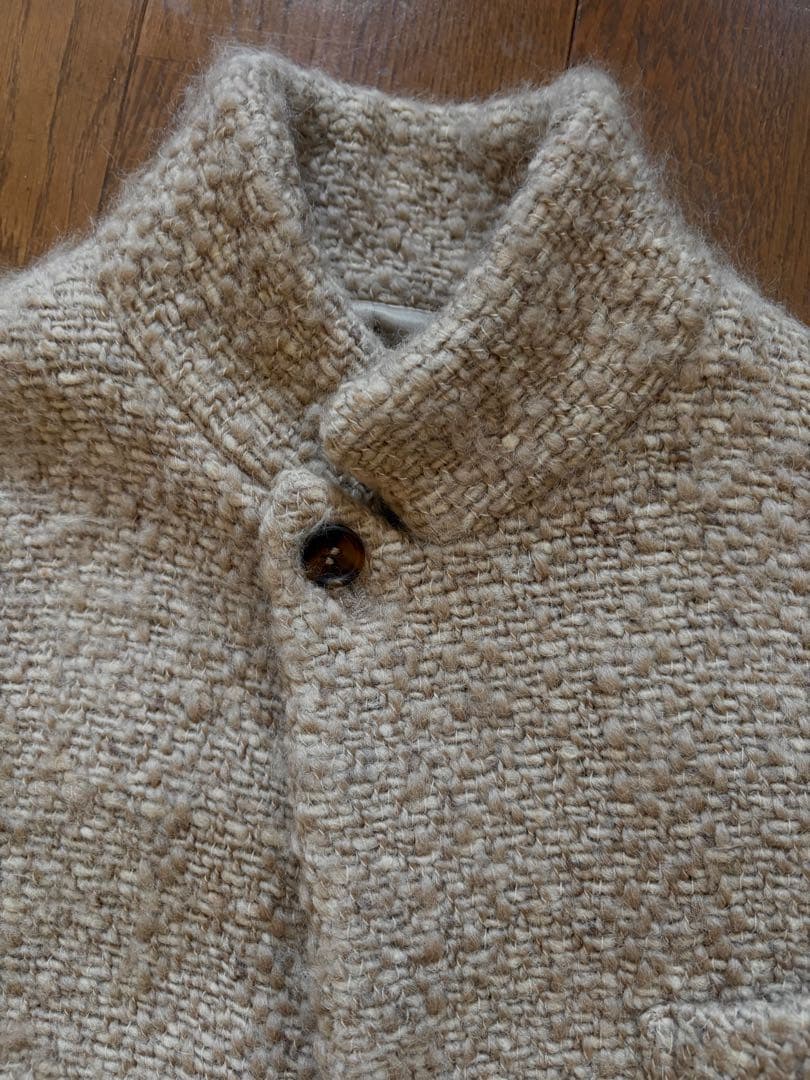 ババグーリ　ウール平織　コート　ロング