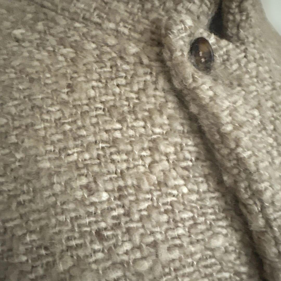 ババグーリ　ウール平織　コート　ロング