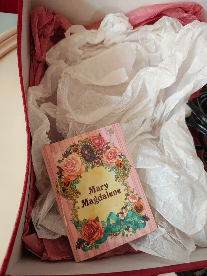 Mary Magdalene メアリーマグダレン 編上リボンストラップシューズ