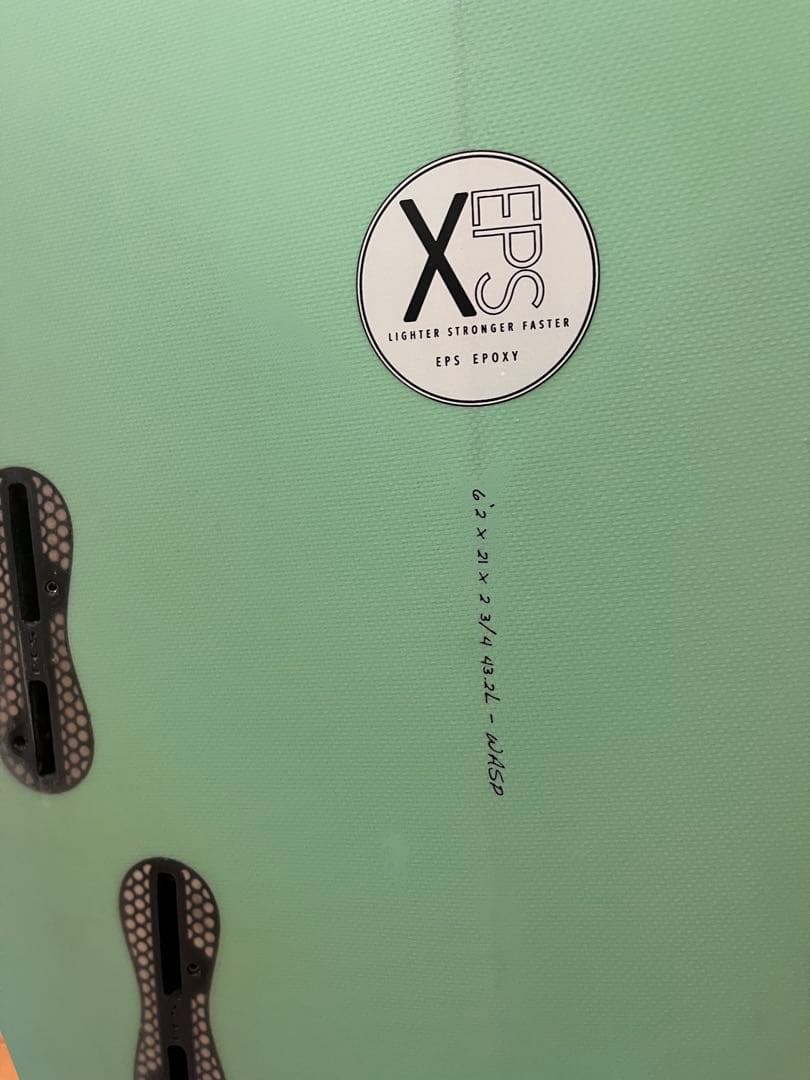 DVS フィッシュサーフ ボード 6'2 美品　EPS