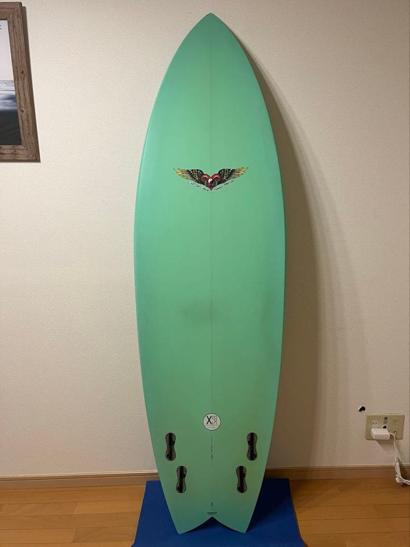 DVS フィッシュサーフ ボード 6'2 美品　EPS