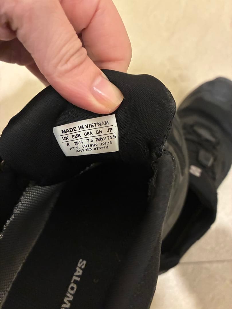 靴 salomon x-adventure gtx