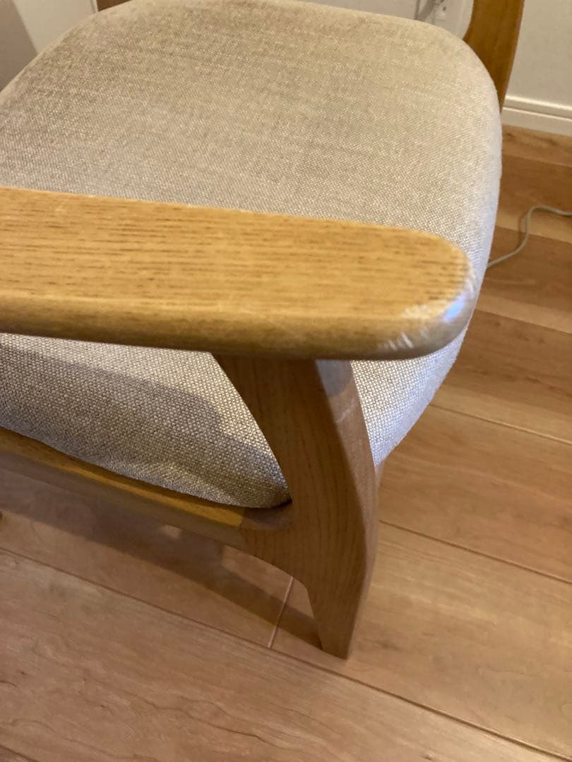 モモナチュラル　ダイニング　チェア　椅子