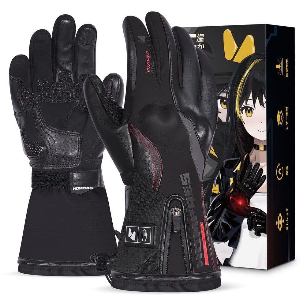 Hompres 2025年 電熱グローブ 11.1V モデルA　Lサイズ