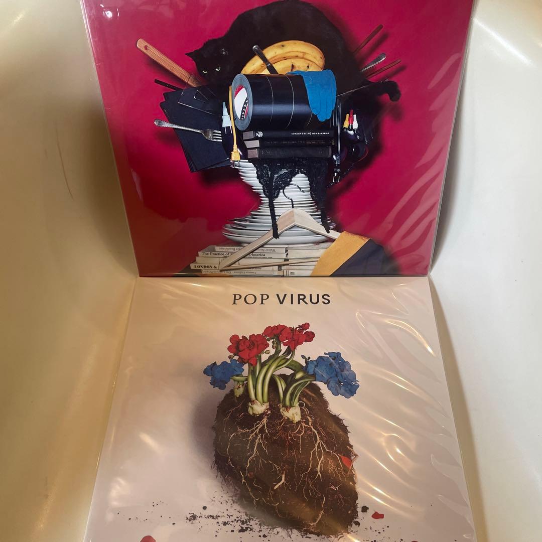 星野源「 YELLOW DANCER」「POP VIRUS」レコード 2枚セット