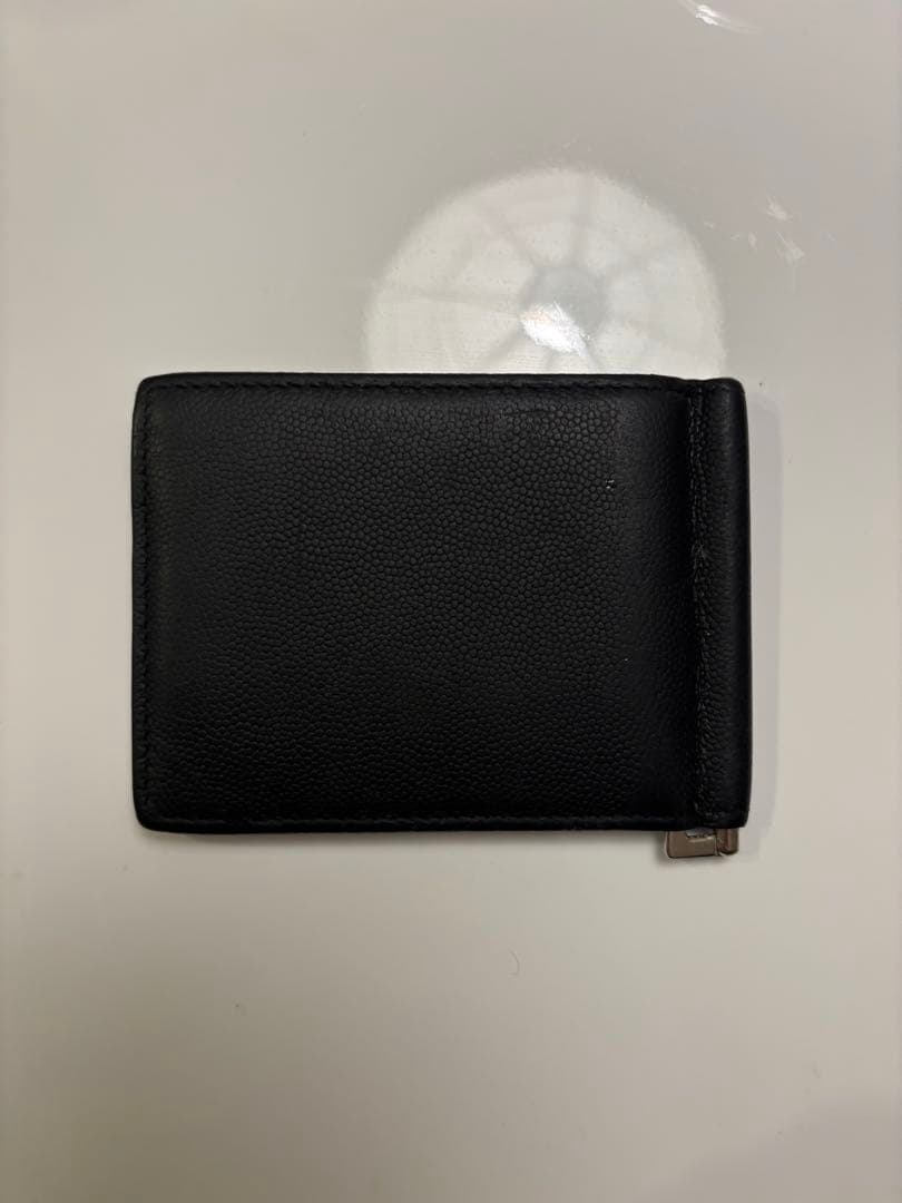 [値下げ可]SAINT LAURENT ブラック マネークリップ