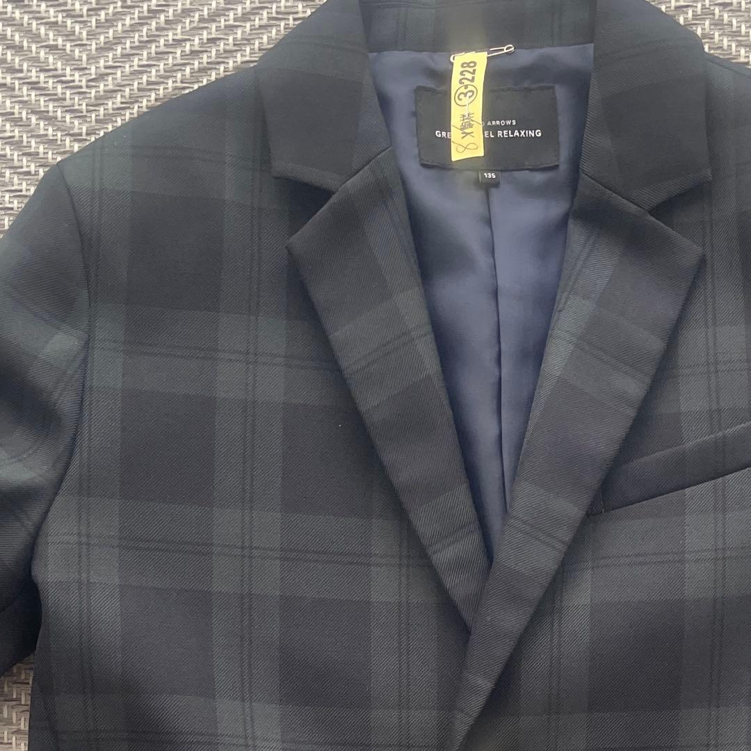 【美品】UNITED ARROWS 男の子スーツ 135cm 七五三 卒入学に！