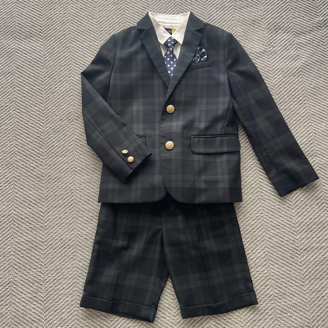【美品】UNITED ARROWS 男の子スーツ 135cm 七五三 卒入学に！