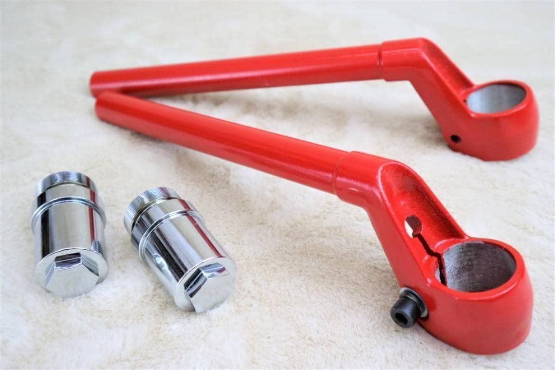 CBX純正 ハンドル 赤＋延長キット⑦/ ジェイド250 MC23 JADE