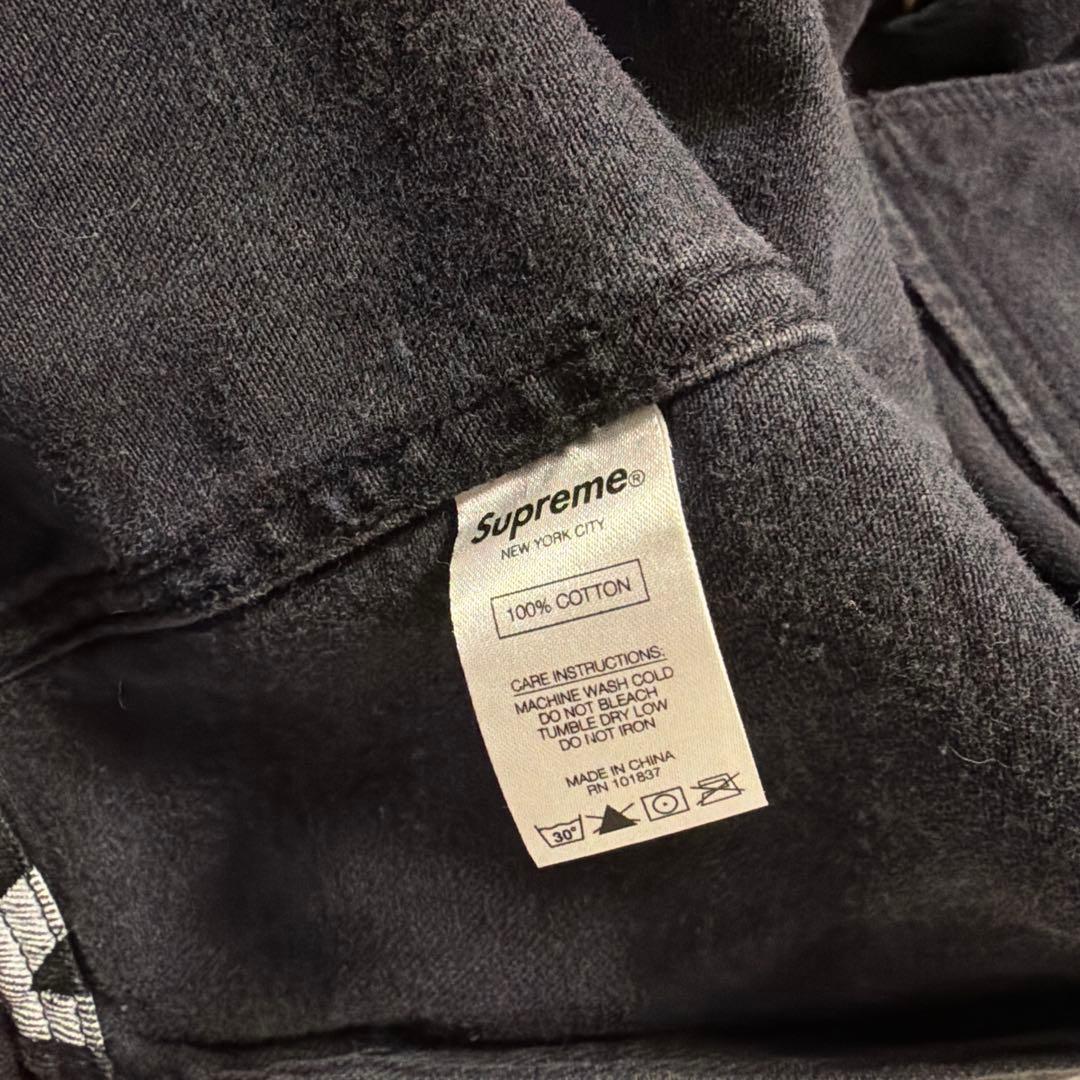 Supreme デニム　ジャケット　L 20aw black ark