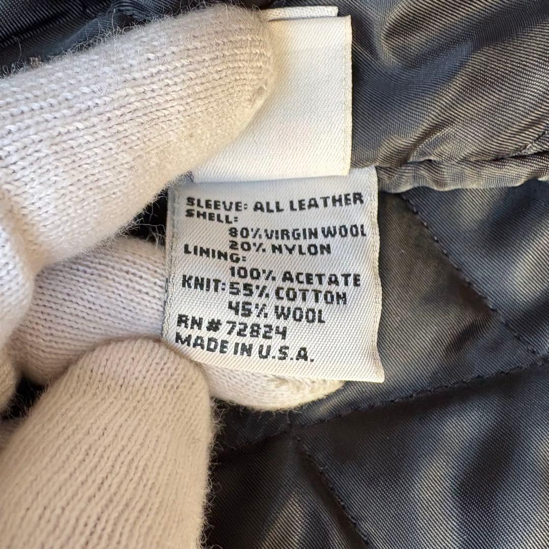 美品 OLD STUSSY ステューシー 25周年 スタジャン ブラック XL